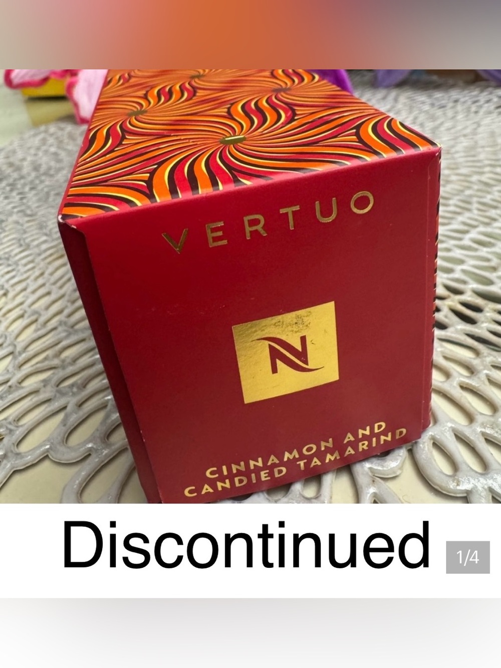 Nespresso Vertuo limited edition Cinnamon & candied Tamarind ➡️➡️ Discontinue